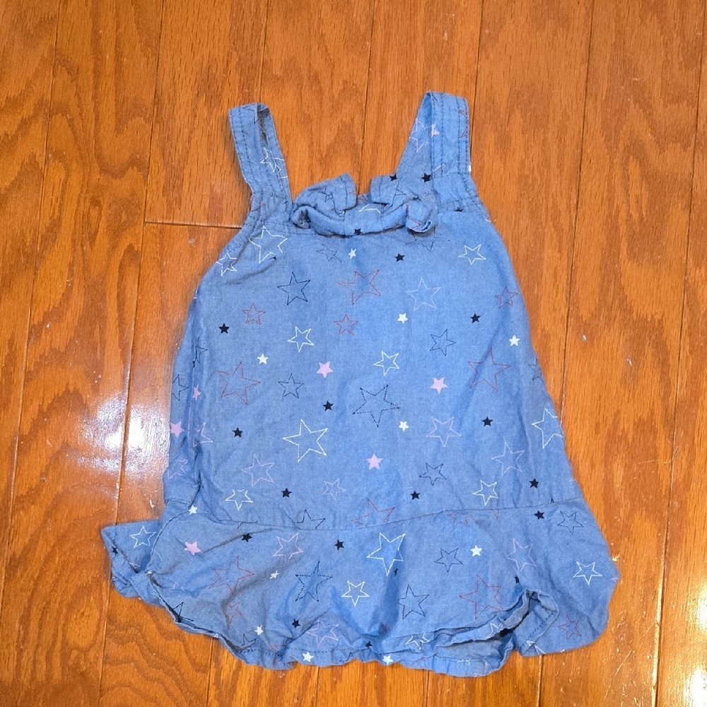 Tommy Hilfiger Denim Star Dress Red White Blue 18 Months